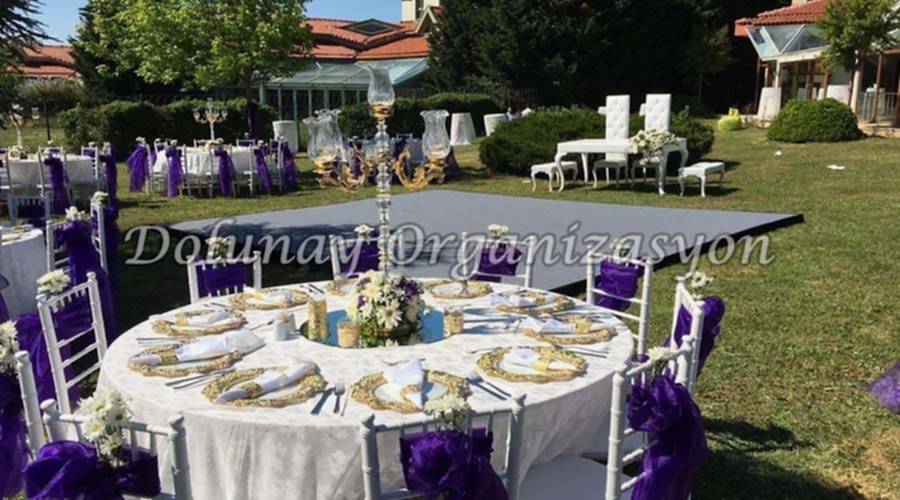 Masa Sandalye Kiralama - Dolunay Organizasyon